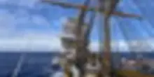 Amerigo Vespucci fa rotta verso l'Italia dopo il Nord America