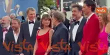 Javier Bardem attore di Bunker e marito di Penelope Cruz arriva sul red carpet di Venezia 83