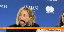 Venezia, Rohrwacher "Il potere mi spaventa, dall'arte vie di fuga soprendenti"