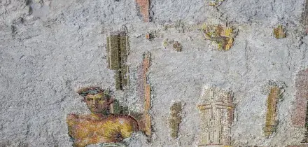 Terme di Traiano: riaffiora la Roma antica con il pi&ugrave; grande mosaico mai visto