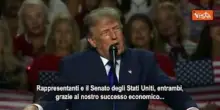 Trump: "Se vinciamo alle elezioni di midterm 5mila dollari a tutti gli americani"