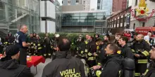 11 settembre, la scalata omaggio dei pompieri italiani: "Come i colleghi nelle torri gemelle"