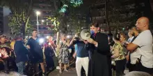 Emergenza case occupate, corteo di 300 cittadini con Don Coluccia: "Abbiamo paura"
