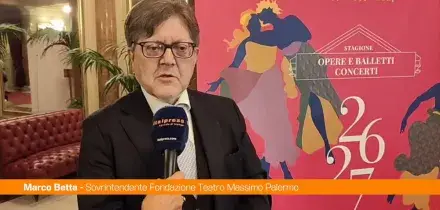 Partnership Teatro Massimo e Fineco, Betta "Un momento di cammino e crescita"
