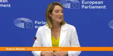 Metsola "Non ci fermeremo nel difendere le nostre democrazie"