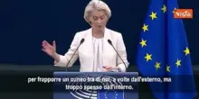 Von der Leyen: Preoccupazioni reali vengono usate per dividerci