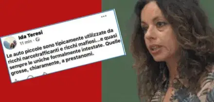 "Auto piccole? Roba da mafiosi e narcos". Il post choc del magistrato