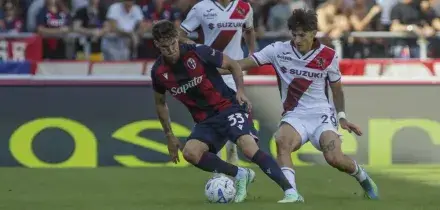 Palladino comincia con un pareggio, Bologna-Torino termina 1-1