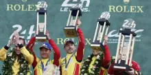 Le Mans 2025, storico tris Ferrari alla 24 ore: vince la AF Corse di Kubica