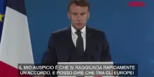 Dazi, Macron: “Pronti a un accordo con Trump, ma non a ogni costo”