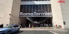 Sciopero treni, caos alla stazione Termini di Roma