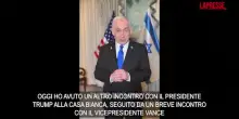 Gaza, Netanyahu: “Con Trump parlato di sforzi per rilascio ostaggi”