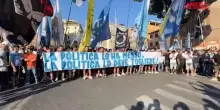 Lazio, corteo anti-Lotito: “La politica lo ha messo, la politica lo deve togliere”