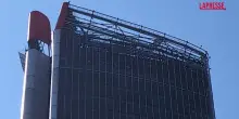 Torre Generali a Milano, la rimozione dell’insegna del grattacielo ceduta