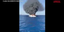 Formentera, yacht prende fuoco al largo dell’isola