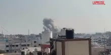 Gaza, ancora esplosioni e alte colonne di fumo