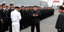 Nord Corea, Kim visita un cacciatorpediniere della marina