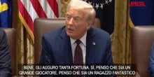 Trump su Swift-Kelce: “Auguro loro tanta fortuna”