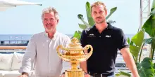 Admiral’s cup, Yacht club de Monaco celebra la vittoria accogliendo il trofeo