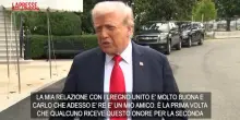 Trump in partenza per il Regno Unito: "Grande onore, Re Carlo è un amico da tempo"