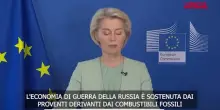 Ucraina, von der Leyen: "Al bando nellUe il gnl russo, è ora di chiudere i rubinetti"