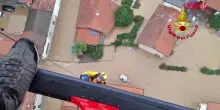 Maltempo a Como, a Cabiate evacuazioni con l’elicottero