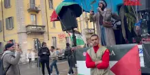 Pro Pal in piazza a Milano, Falastin Dawoud: “7 ottobre palestinesi hanno detto al mondo ci siamo”