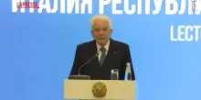 Mattarella in Kazakistan: "In discussione regole universali, velleitarie soluzioni dei singoli"