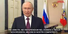 Ucraina, Putin celebra la rivendicazione sulle regioni annesse: "E il nostro destino storico"