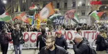 Flotilla, corteo a Milano: "Governo e Mattarella non ci rappresentano"