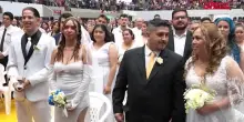 Paraguay, centinaia di coppie si sposano tutte insieme