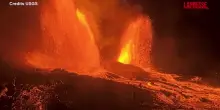 Hawaii, fiumi di lava dal cratere del Kilauea: le spettacolari immagini