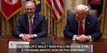 Usa, Trump scherza con l’ambasciatore australiano: “Non mi piaci e non mi piacerai mai”