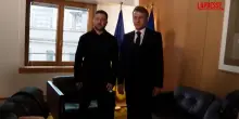 Ucraina, lincontro bilaterale Zelensky-Macron a margine del Consiglio Ue