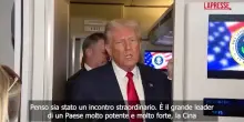 Trump sull’Air Force One: “Con Xi incontro straordinario”