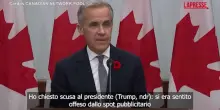 Canada, Carney: "Ho chiesto scusa a Trump per lo spot sui dazi"