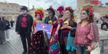 Día de los Muertos, le bellissime Immagini della sfilata a Roma