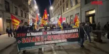 Milano, corteo pro-Palestina contro "economia di guerra del governo"