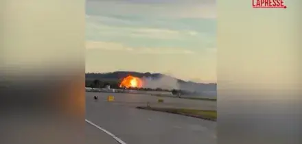 Usa, aereo cargo Ups esplode durante il decollo a Louisville: le immagini