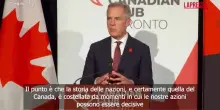 Canada, premier Carney: "Rapporto economico con gli Stati Uniti al capolinea"