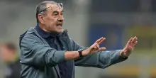 Sarri contro gli arbitri dopo Inter-Lazio, il club: “Parole a caldo”