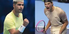 Atp Finals 2025, oggi Alcaraz-Fritz: lo spagnolo perde il primo set: la diretta