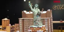 New York, la Grande Mela è di pan di zenzero in una mostra natalizia