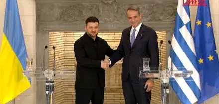 Ucraina, Zelensky in Grecia: firmato accordo per gas dagli Usa