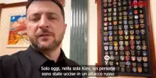 Ucraina, Zelensky: "Solo a Kiev sei morti e 30 feriti"