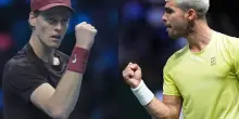 Sinner-Alcaraz, oggi la finale alle Atp Finals: orario, precedenti, montepremi e dove vederla