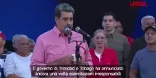 Venezuela, Maduro: "Esercitazioni militari irresponsabili, non ci lasceremo intimidire"
