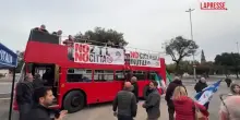 Roma, corteo in auto di Fratelli dItalia contro la mobilità sostenibile