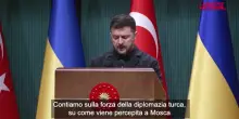 Ucraina, Zelensky: "Confidiamo nella forza della diplomazia turca"