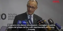 G20, Merz: "La pace tra Russia e Ucraina è uno dei temi principali in discussione"